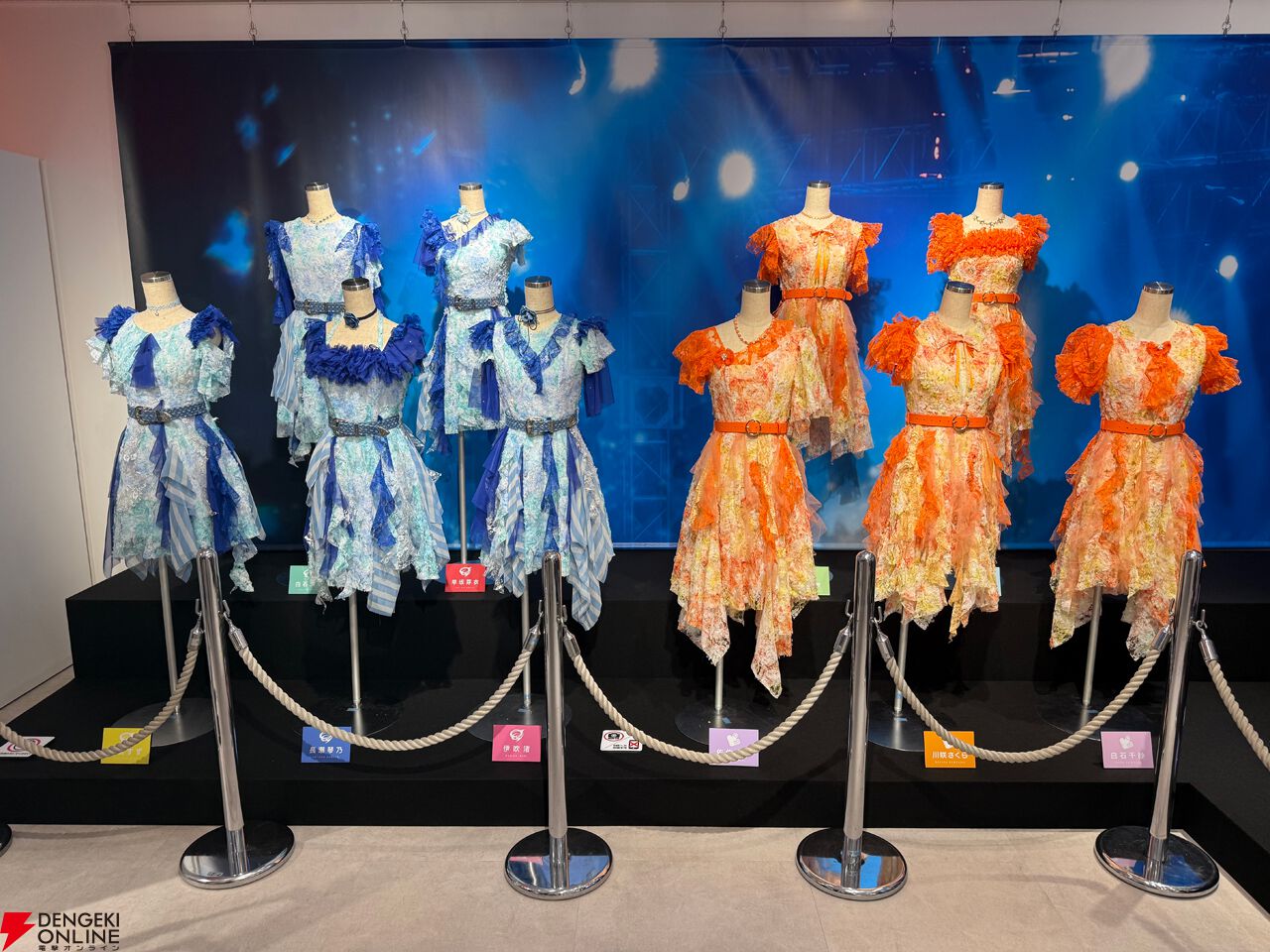 アイプラ』衣装展（前期）フォトレポート。繊細で美麗なグループ