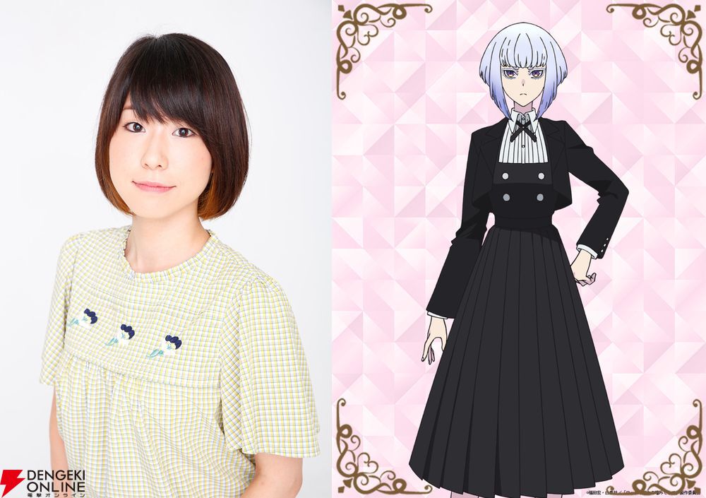 アニメ『ロックは淑女の嗜みでして』4/3放送開始。追加声優に福原綾香、藤原夏海