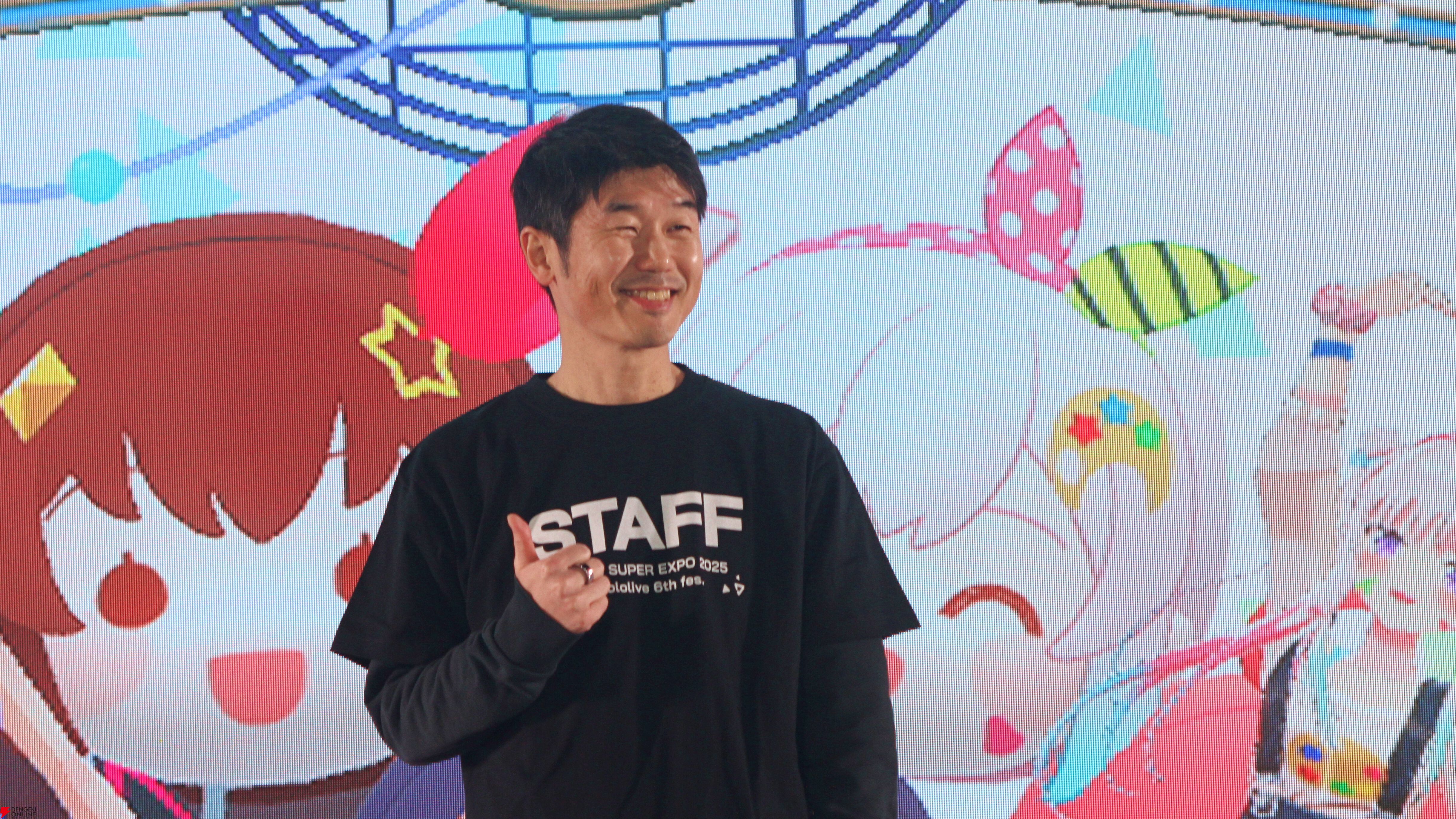 【ホロライブ】“hololive SUPER EXPO 2025”のオープニングを“YAGOO社長”らが宣言。宝鐘クマリンも初登場