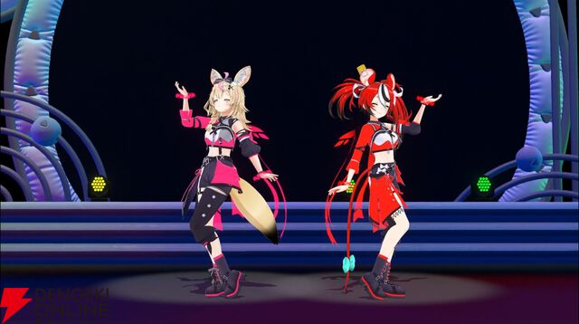 【ホロライブ】夜の第2幕、“hololive 6th fes. Color Rise Harmony”のSTAGE2は『ぽ』に始まり、マリン船長＆こぼが締める