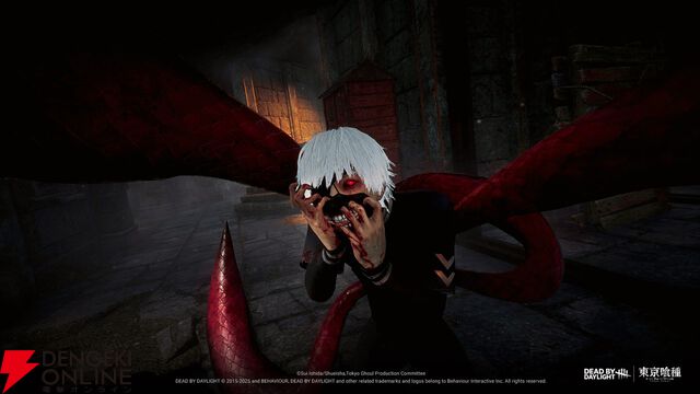 『DbD（デッドバイデイライト）』に『東京喰種トーキョーグール』の金木研がキラーとして登場。狂化モードで能力アップ