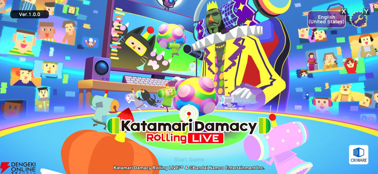 塊魂』新作『塊魂 Rolling LIVE』がApple Arcade限定で4月3日より配信
