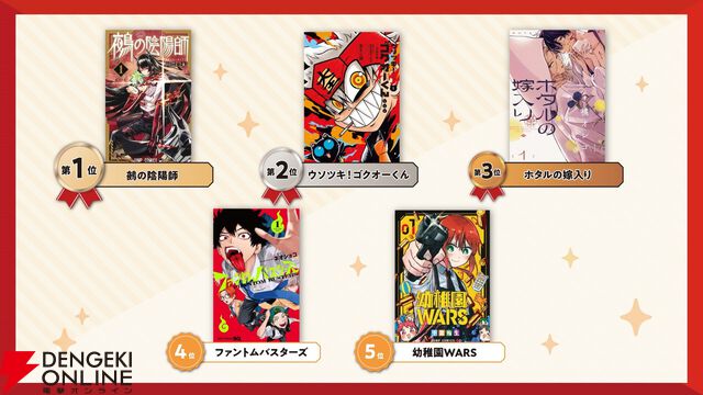 アニメ化してほしいマンガランキング 2025のTOP10が発表！ 1位は『鵺の陰陽師』