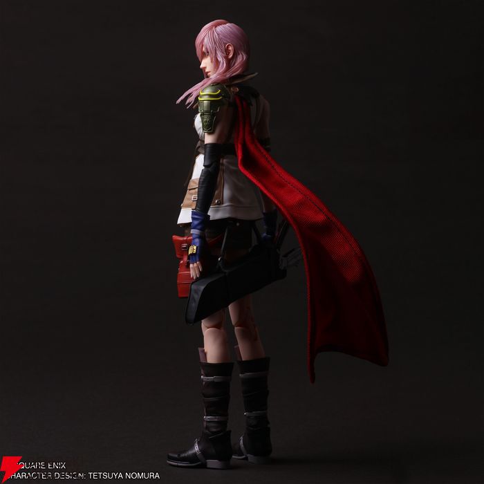 FF13】PLAY ARTS真 ライトニング発売。より滑らかで広い可動域を実現