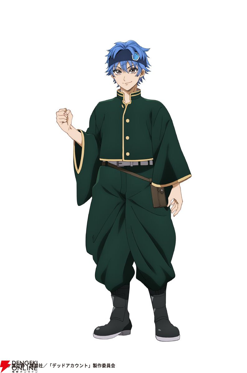 『デッドアカウント』アニメ化決定。縁城蒼吏役は岡本信彦、霞流括役は内山昂輝、漆栖川希詠はファイルーズあい