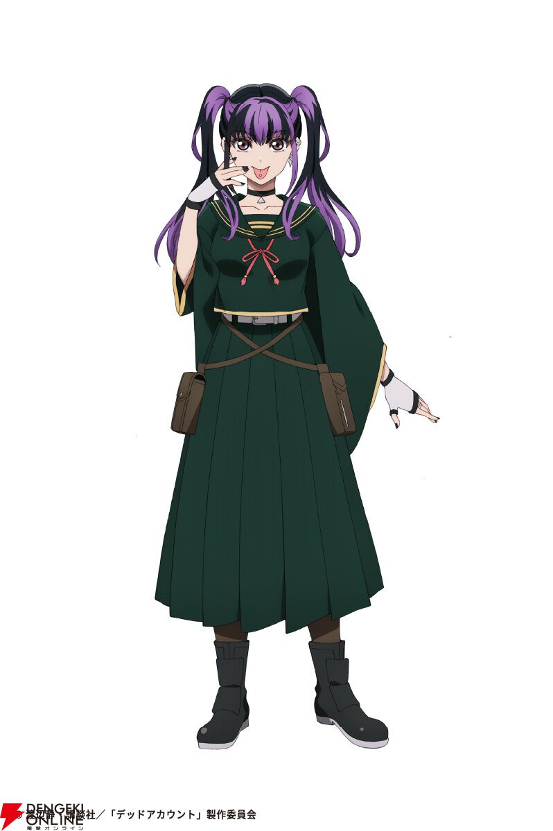 『デッドアカウント』アニメ化決定。縁城蒼吏役は岡本信彦、霞流括役は内山昂輝、漆栖川希詠はファイルーズあい