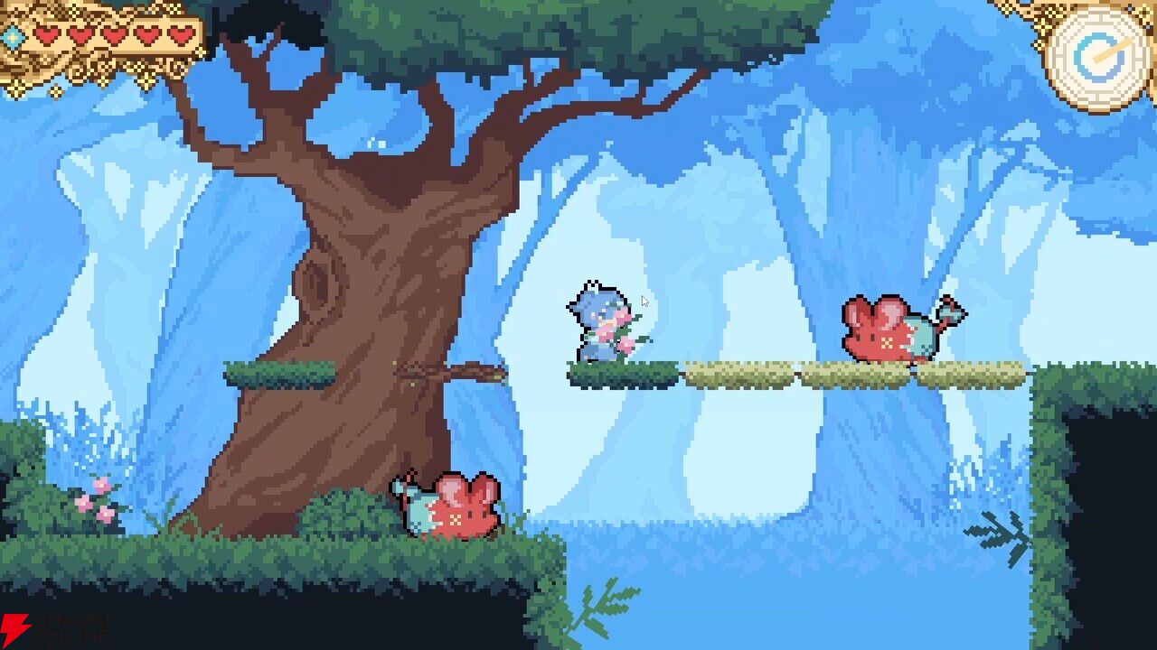 【ホロライブ】星街すいせい『ビビデバ』をテーマにした2D横スクロールアクション『Bibbidiba fan game』無料配信開始【holo indie】