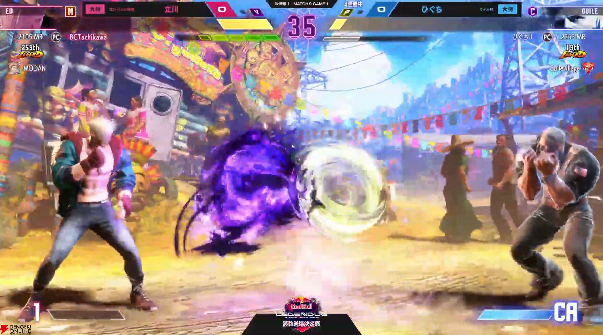 “立川バレエ教室”が“ガイル村”を破り、“Red Bull LEGENDUS STREET FIGHTER 6 最強道場決定戦”を制す！