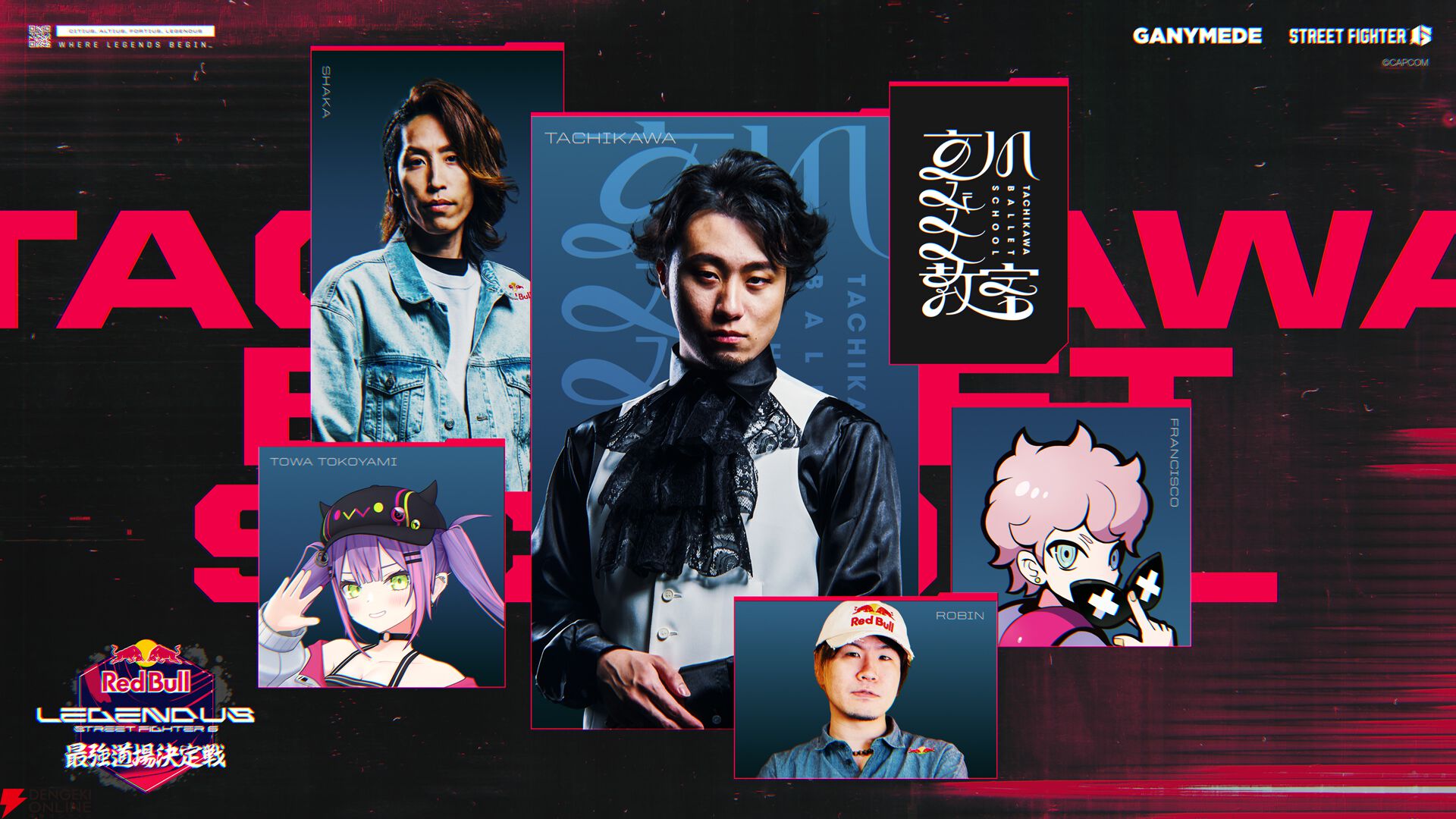 “立川バレエ教室”が“ガイル村”を破り、“Red Bull LEGENDUS STREET FIGHTER 6 最強道場決定戦”を制す！