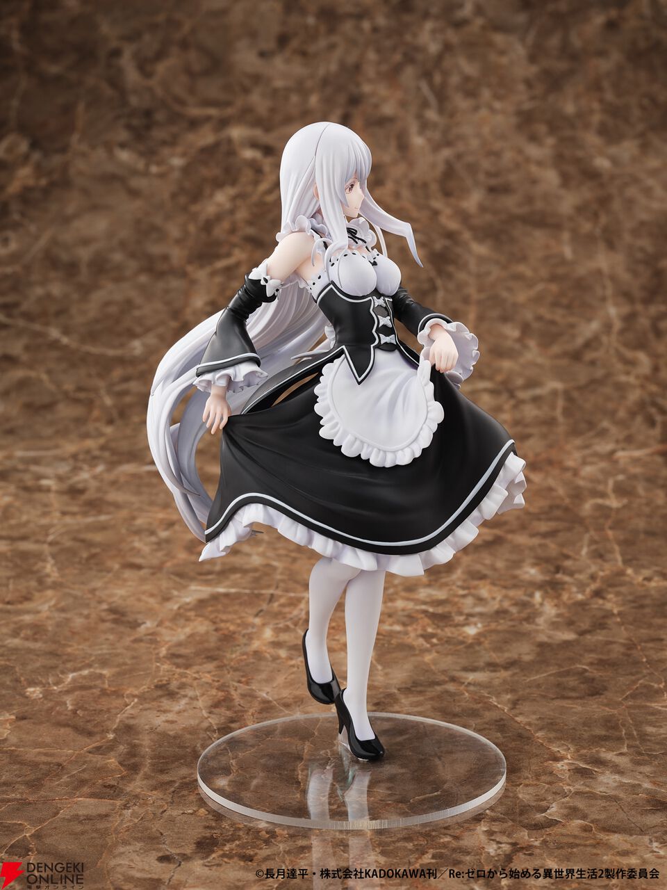 リゼロ』ロズワール邸のメイド服を身にまとったエキドナがフィギュア化