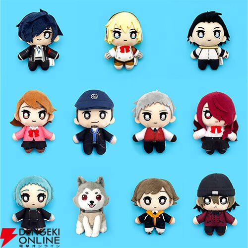 ペルソナ3 主人公　ぬいぐるみ ペルソナ3 リロード 主人公×ぶくぶ ぬいぐるみマスコット 01