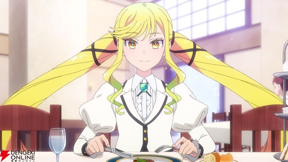 アニメ『ロックは淑女の嗜みでして』本音がぶつかる青春ロック、4/3開幕！ 1話では必死にお嬢様を演じるりりさが学園の憧れの的・音羽と出会い…