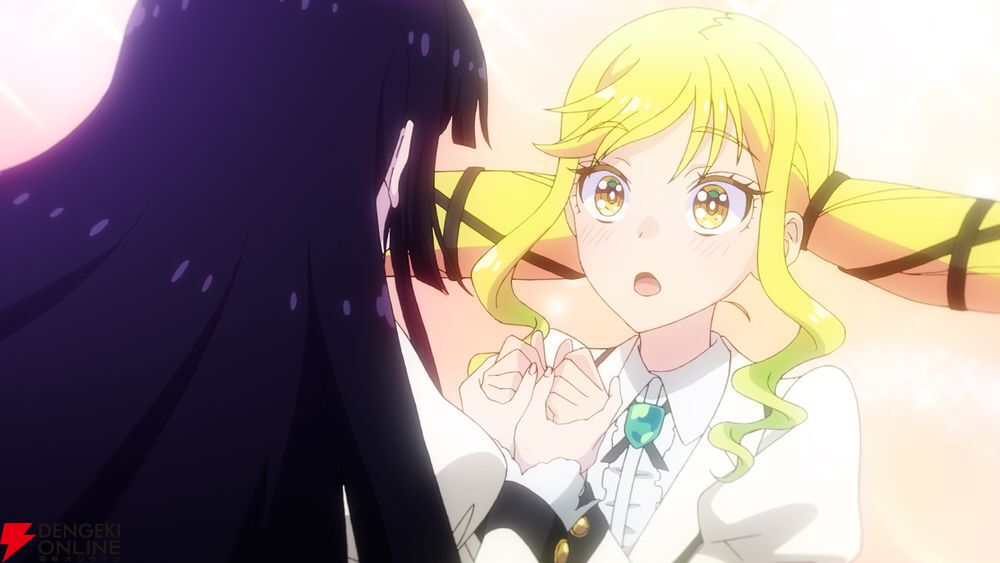 アニメ『ロックは淑女の嗜みでして』本音がぶつかる青春ロック、4/3開幕！ 1話では必死にお嬢様を演じるりりさが学園の憧れの的・音羽と出会い…