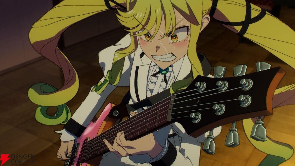 アニメ『ロックは淑女の嗜みでして』本音がぶつかる青春ロック、4/3開幕！ 1話では必死にお嬢様を演じるりりさが学園の憧れの的・音羽と出会い…