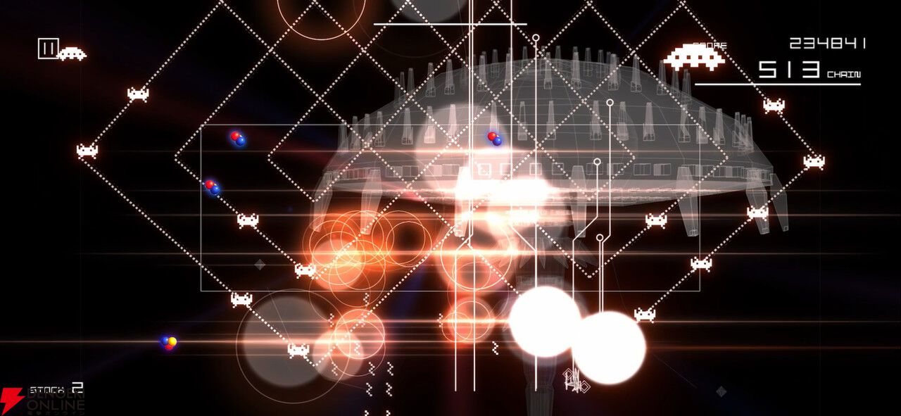 『スペースインベーダー インフィニティジーン エボルブ』Apple Arcadeで配信開始。名作がさらに進化