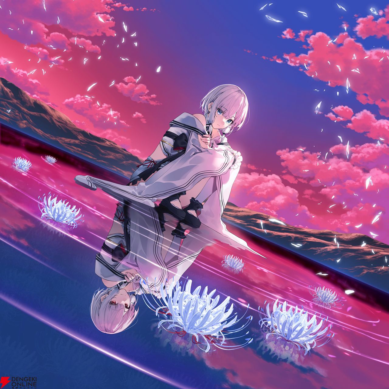 工画堂スタジオの新作『やがて散りゆく鏡の花へ』がSteamで6月20