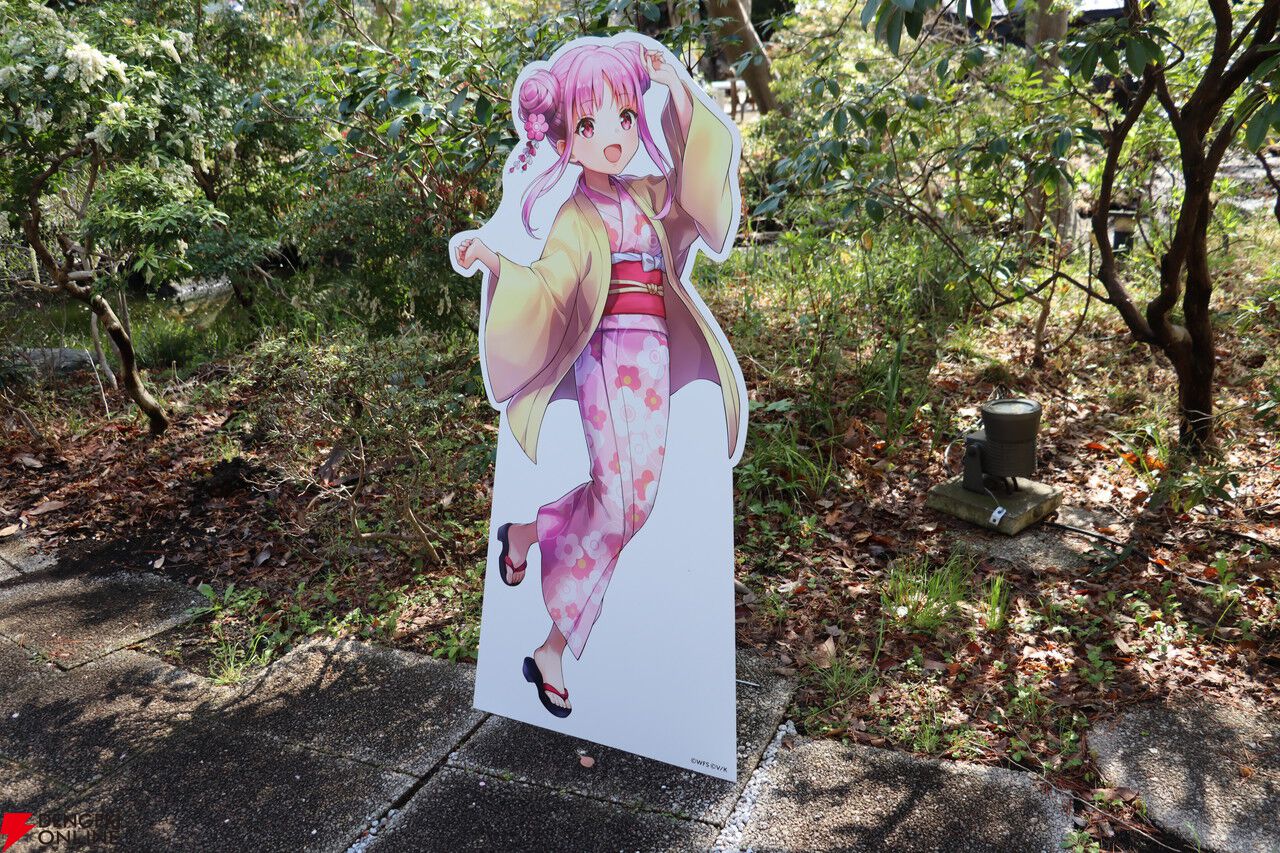 『ヘブバン』尽くしな豊島園 庭の湯コラボが楽し過ぎ！ ワインレッドのお風呂に入口＆庭園で迎えてくれる31A、最高のリラクゼーション…楽園では？【ヘブンバーンズレッド日記#192】
