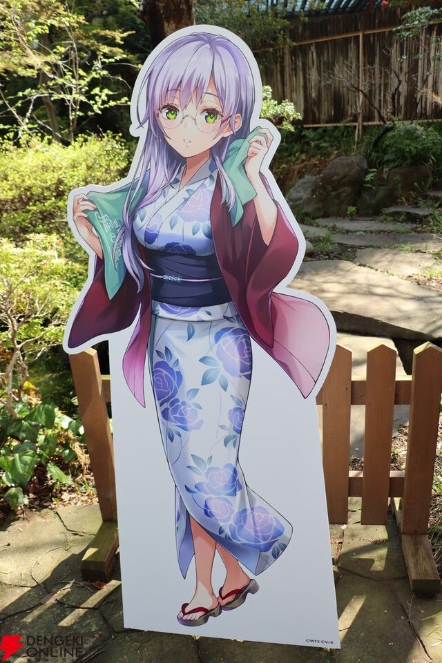 『ヘブバン』尽くしな豊島園 庭の湯コラボが楽し過ぎ！ ワインレッドのお風呂に入口＆庭園で迎えてくれる31A、最高のリラクゼーション…楽園では？【ヘブンバーンズレッド日記#192】