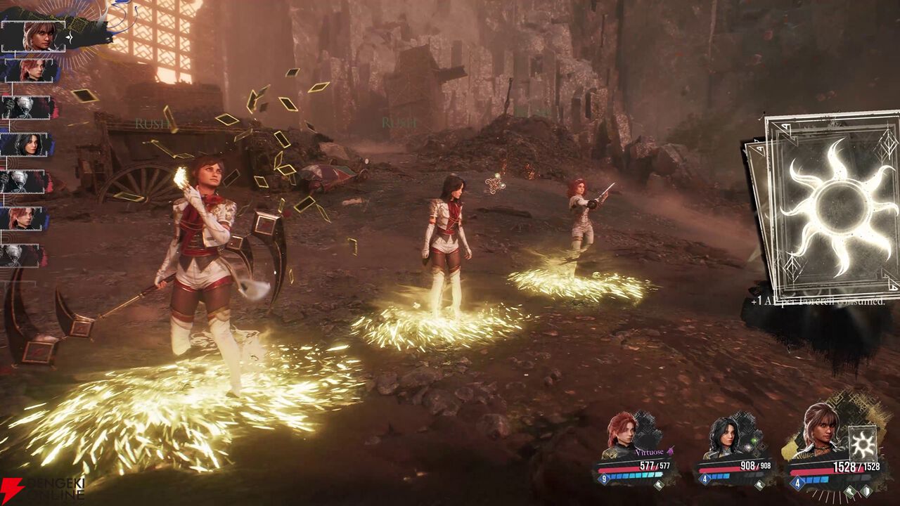 リアクティブターン制RPG『クレール・オブスキュール：エクスペ
