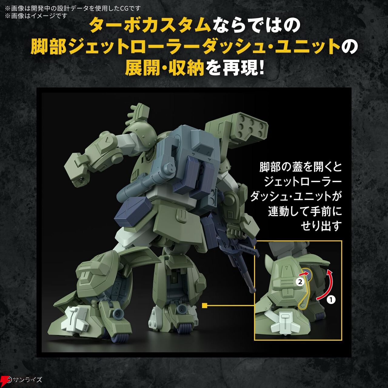 装甲騎兵ボトムズ】プラモデル『HG スコープドッグターボ