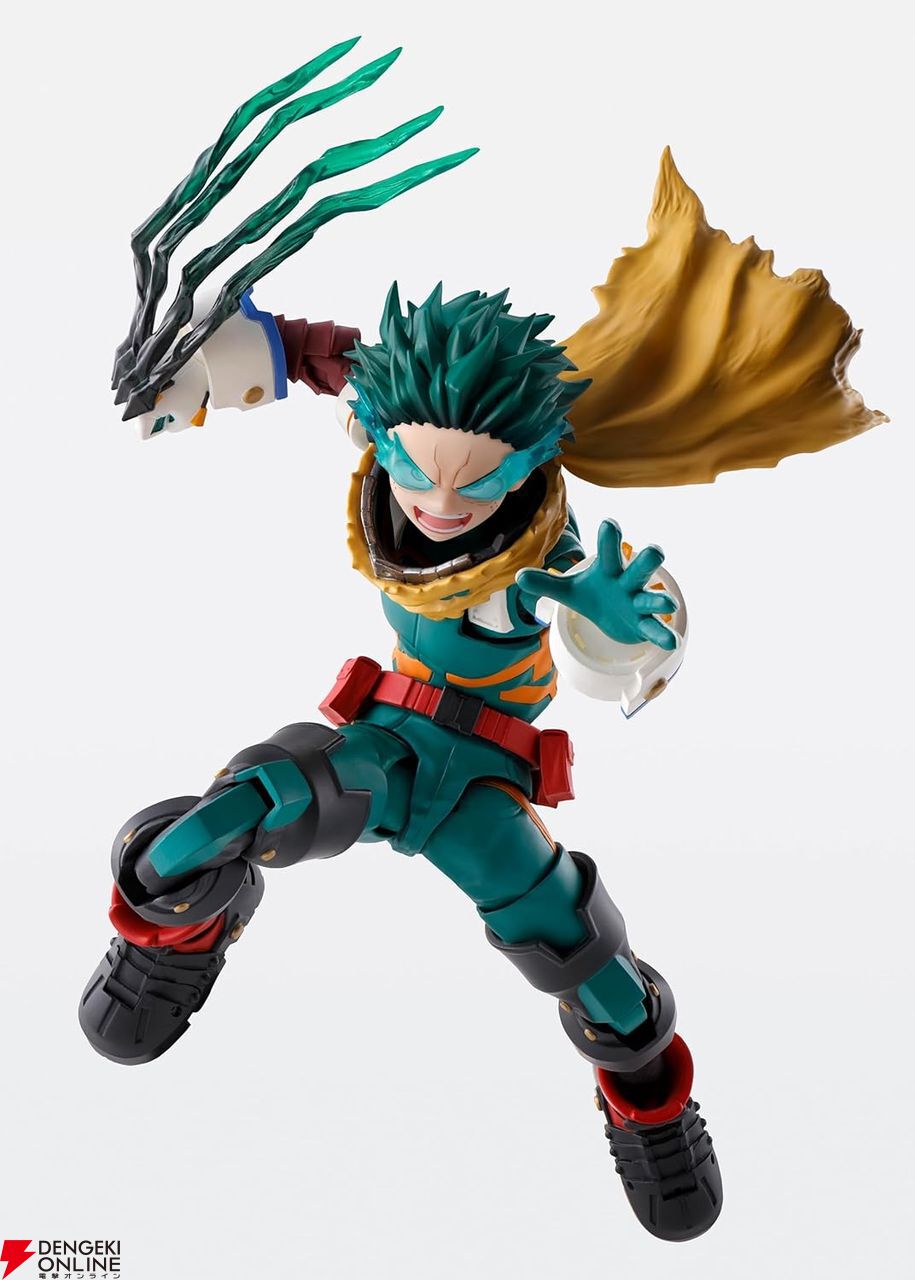 ヒロアカ』主人公・緑谷出久のS.H.Figuartsフィギュア（再販分