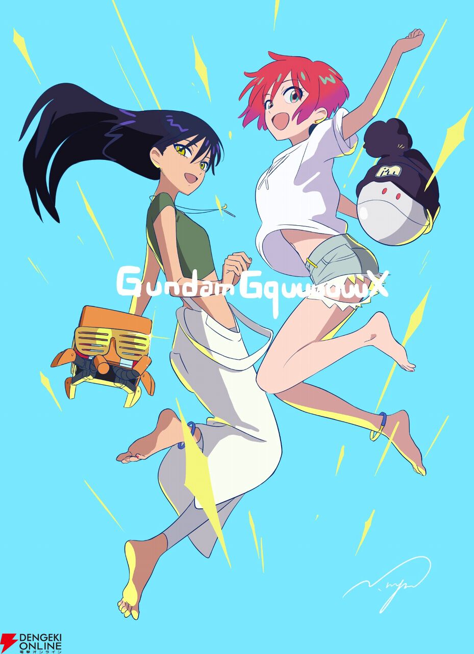 ガンダム ジークアクス』マチュ＆ニャアンがかわいい！ TV放送で公開