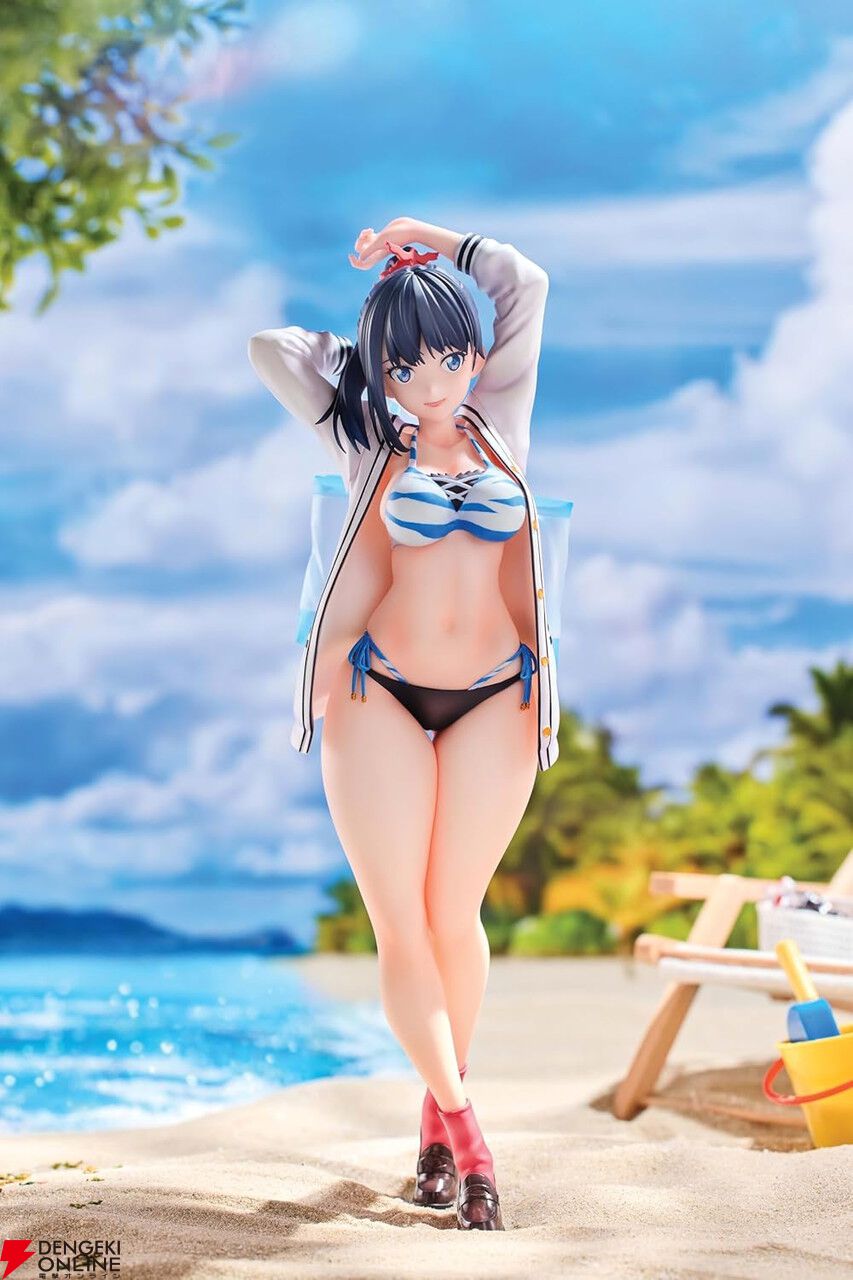 SSSS.GRIDMAN』ヒロイン《宝多六花》の1/7フィギュアが大胆な