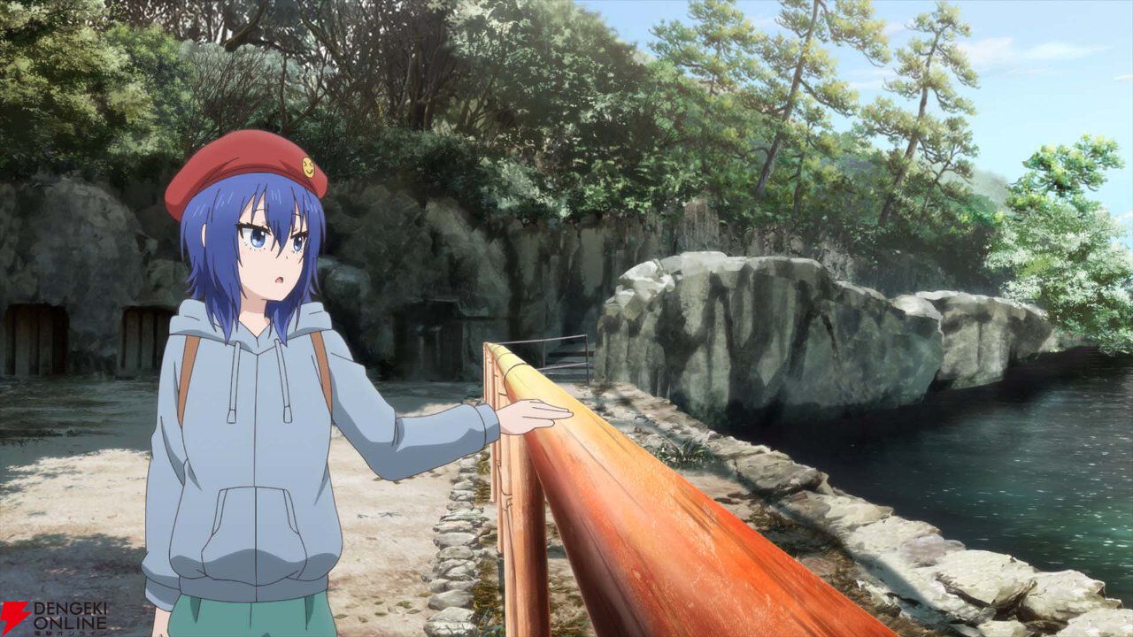 アニメ『ざつ旅』2話の行き先は松尾芭蕉も訪れた…？ ハッスーとの“きときと”ふたり旅も！