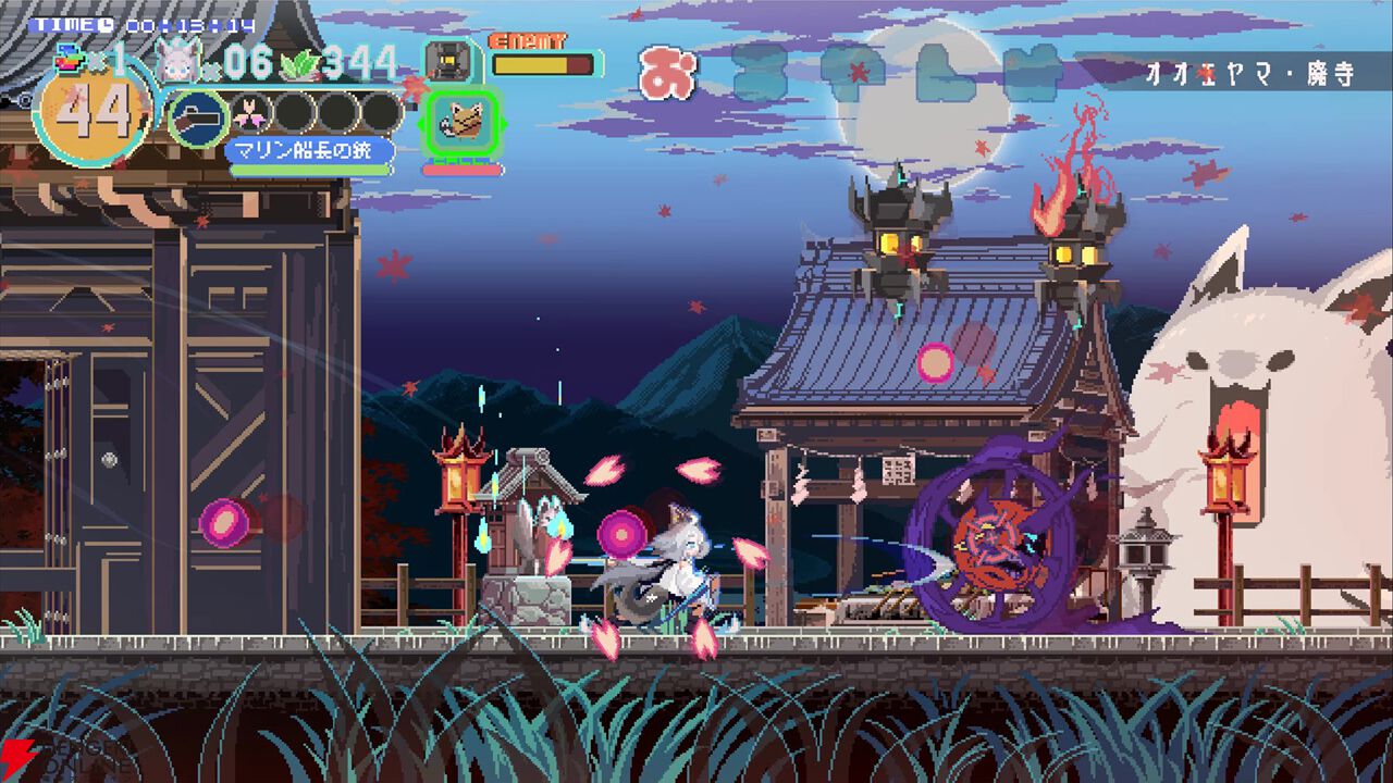 ホロライブ・オルタナティブを題材とした2Dドットアクション