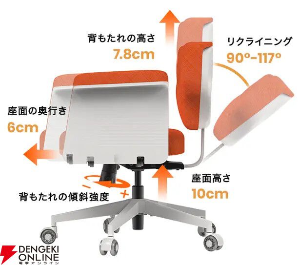 切り替え無限大!? 変幻自在の多機能チェアがついに日本上陸。角度調整