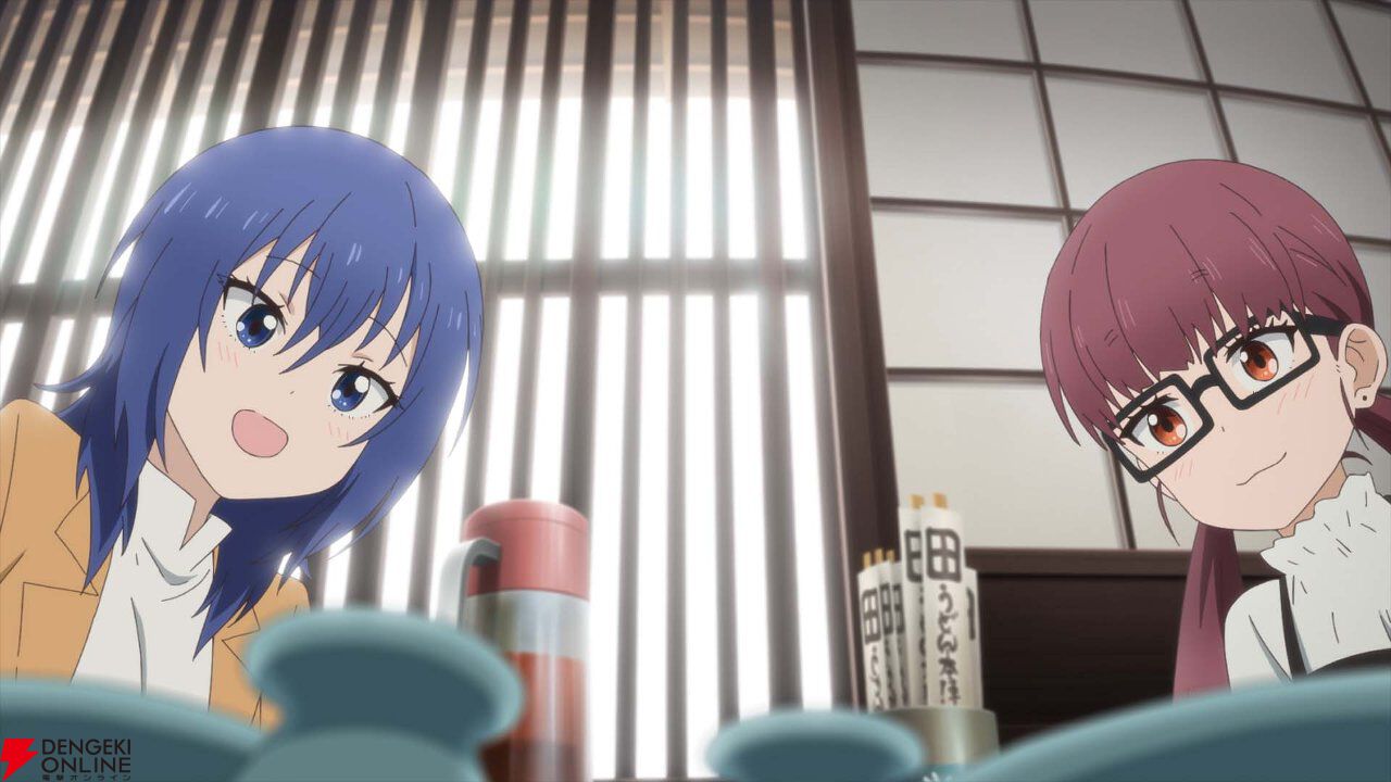 アニメ『ざつ旅』3話。黒部市で宇奈月温泉を満喫♪ 明日トロッコ電車楽しみだね、と思いを馳せるちかと暦だったが…