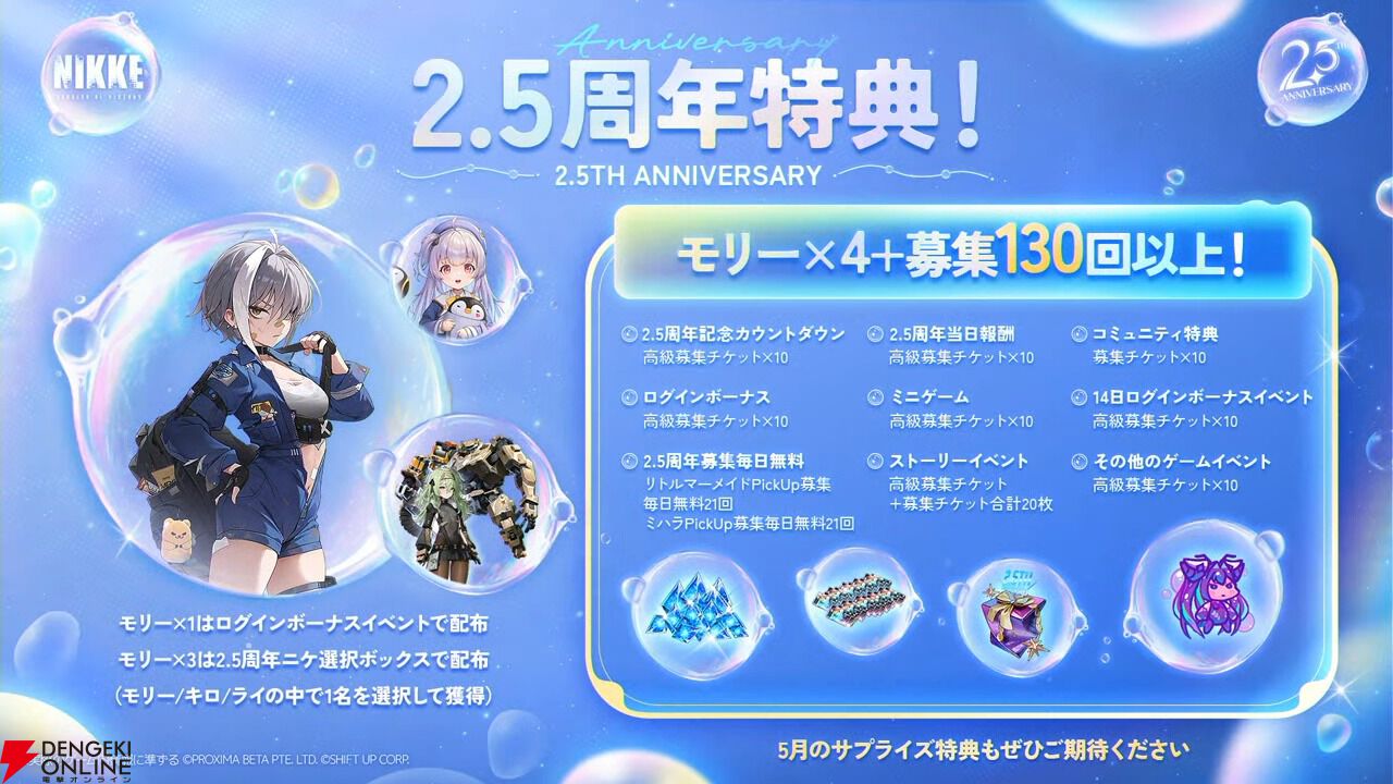 NIKKE』2.5周年イベントは4/24よりスタート。衝撃展開のメイン