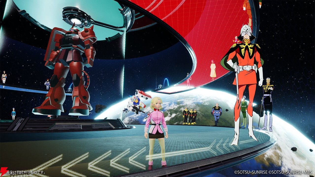 ガンダムメタバースが5/20まで期間限定オープン。実物大ガンダム像デジタル展示や初音ミクコラボライブを実施
