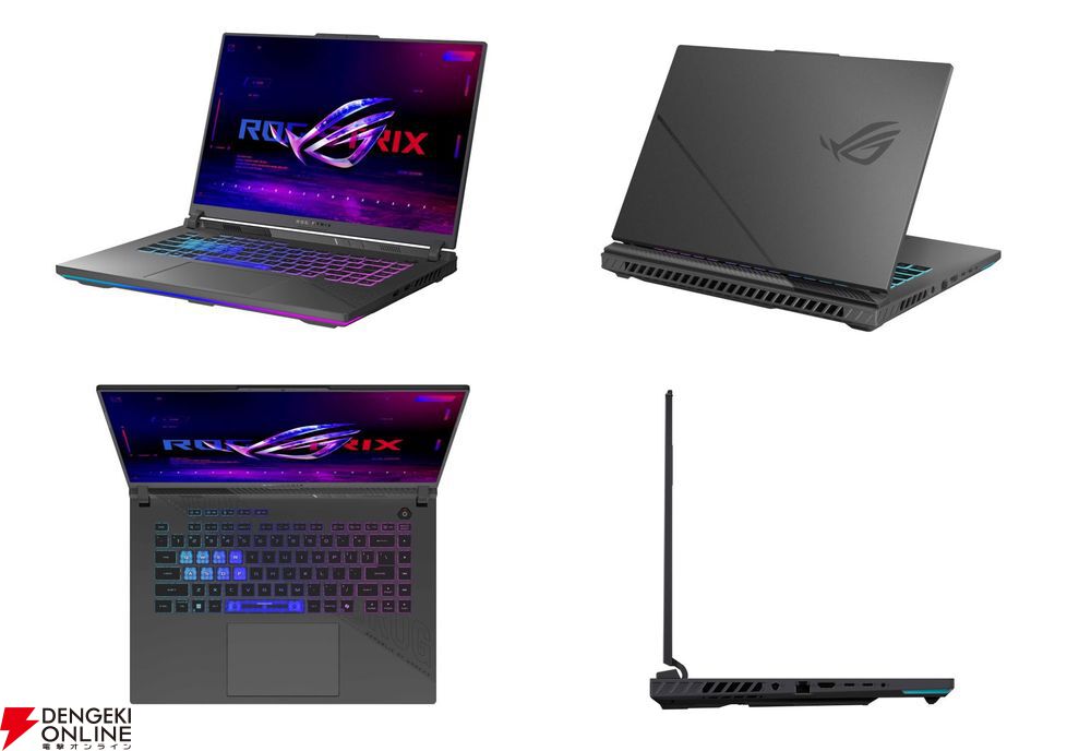 最新GPU“RTX 5070 Ti”搭載ゲーミングノートPC“Strix G18/G16