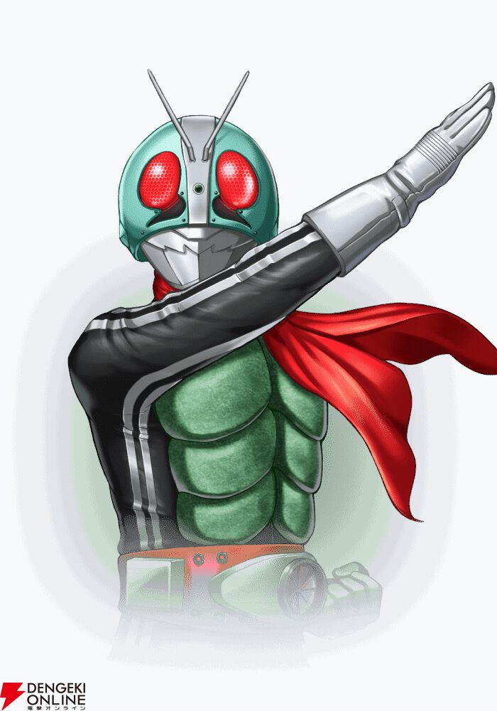 新作アプリ『仮面ライダー DEFENSE WARRIORS』に仮面ライダー1号