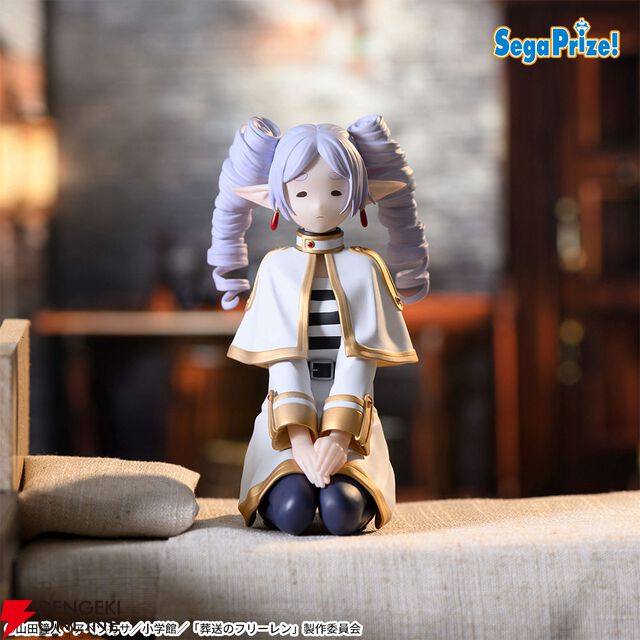 『葬送のフリーレン』縦ロールになっちゃった…フリーレンがちょこのせフィギュア化。ショボンとした表情もグッド