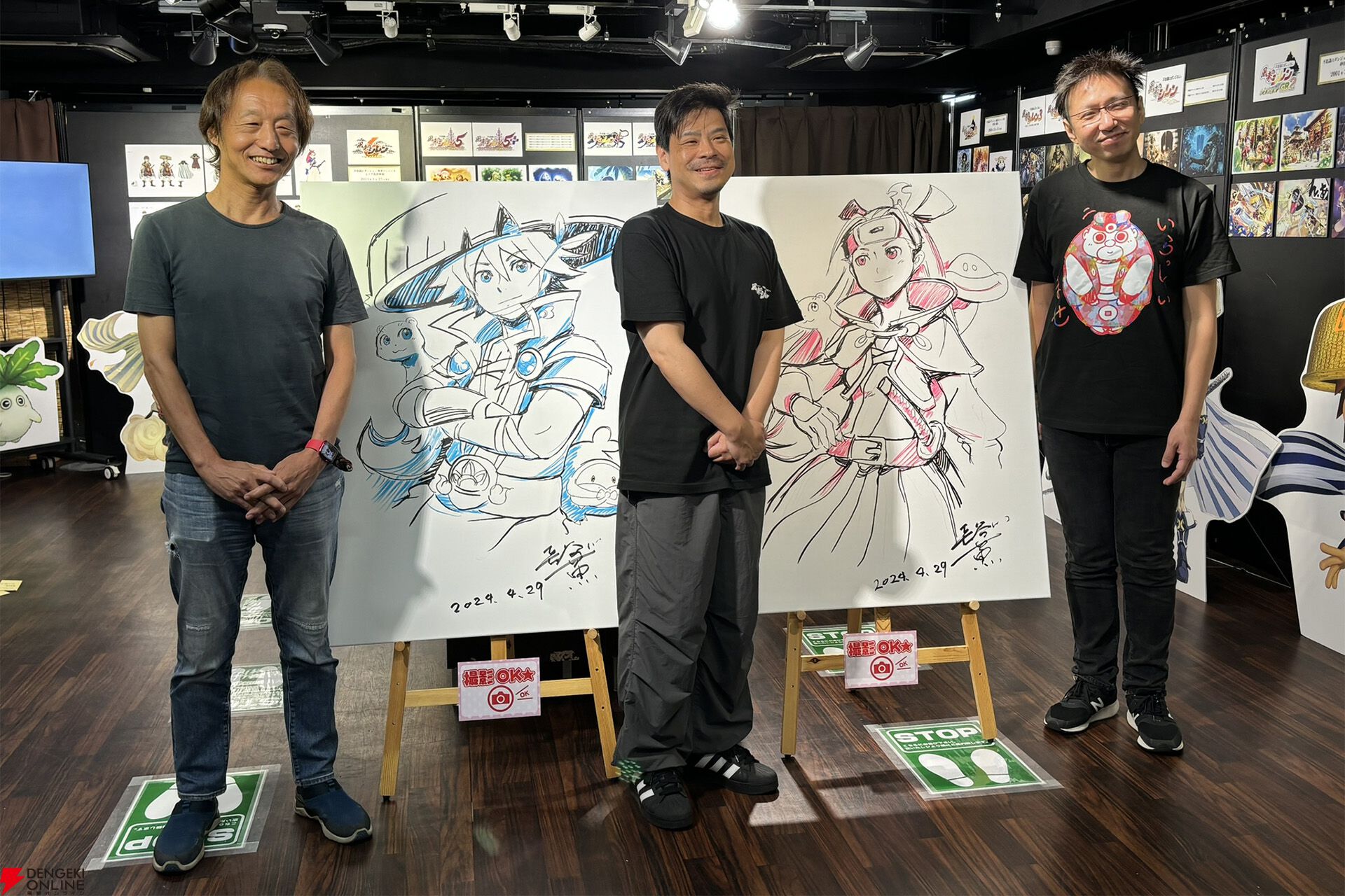 風来のシレン展レポ。『風来のシレン6』キャラデザ担当の長谷川薫氏が