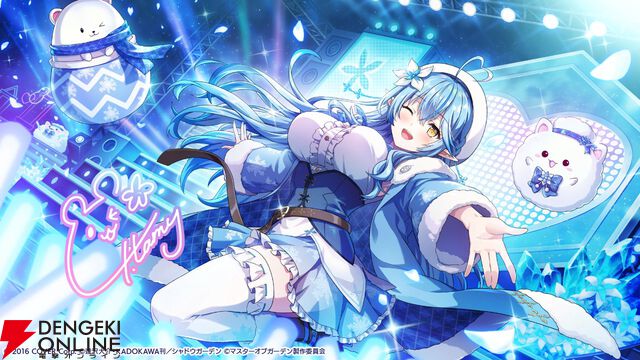 『カゲマス』ホロライブから4人目・雪花ラミィがあざとかわいい満載で参戦！ 過去に登場した桃鈴ねね、鷹嶺ルイ、ラプラス・ダークネスの復刻も【陰の実力者になりたくて！】