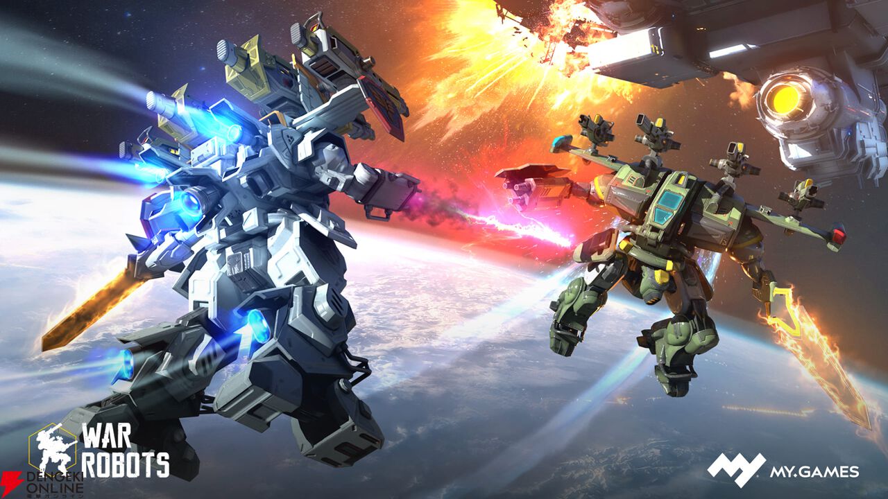 War Robots』×大河原邦男による特別コラボが始動！ クラシックなメカ