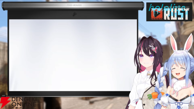 【ホロライブ】兎田ぺこらさん、AZKiさん主催の“holoRUST”が5月2日から“PVP期間”に突入。7対7の対抗戦を実施