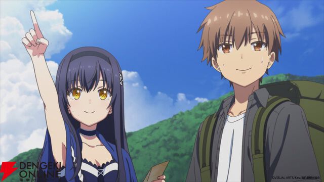 アニメ『サマポケ』5話のあらすじ＆場面写真が公開。地図を頼りに冒険に出発する羽依里と鴎だったが…？【Summer Pockets】