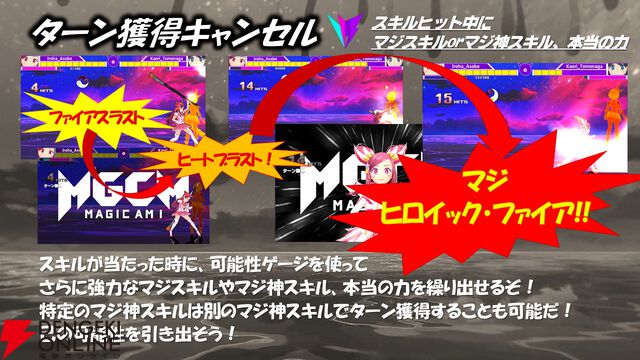 『マジカミ』公認二次創作格ゲー『MGCM Combat Edition』キャラボイスとクリアイラスト追加のためのクラファンが始動
