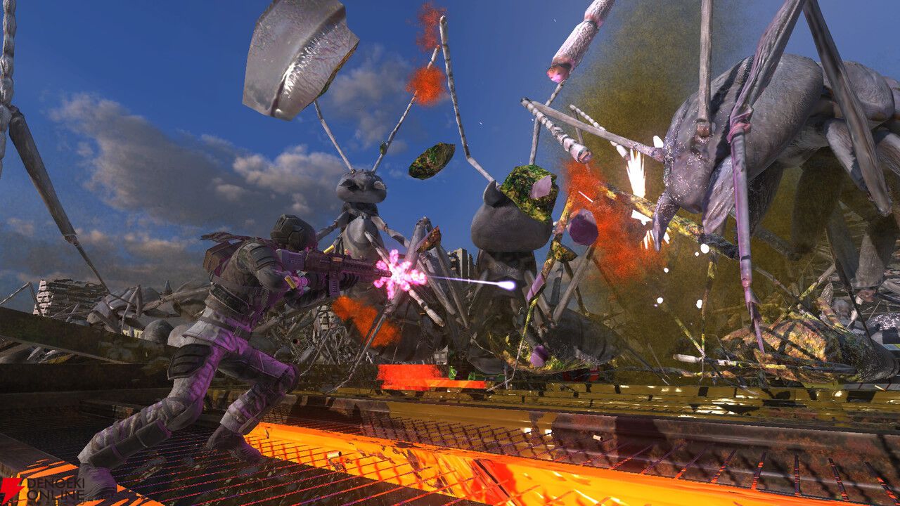 EDF戦士よ、起ち上がれ！異星人撃退TPS『地球防衛軍6』PC版予約