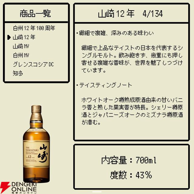 白州12年100周年、山崎12年、山崎NV、白州NV、グレンスコシアDC、知多のどれかが6,980円で当たる『ウイスキーくじ』が販売中