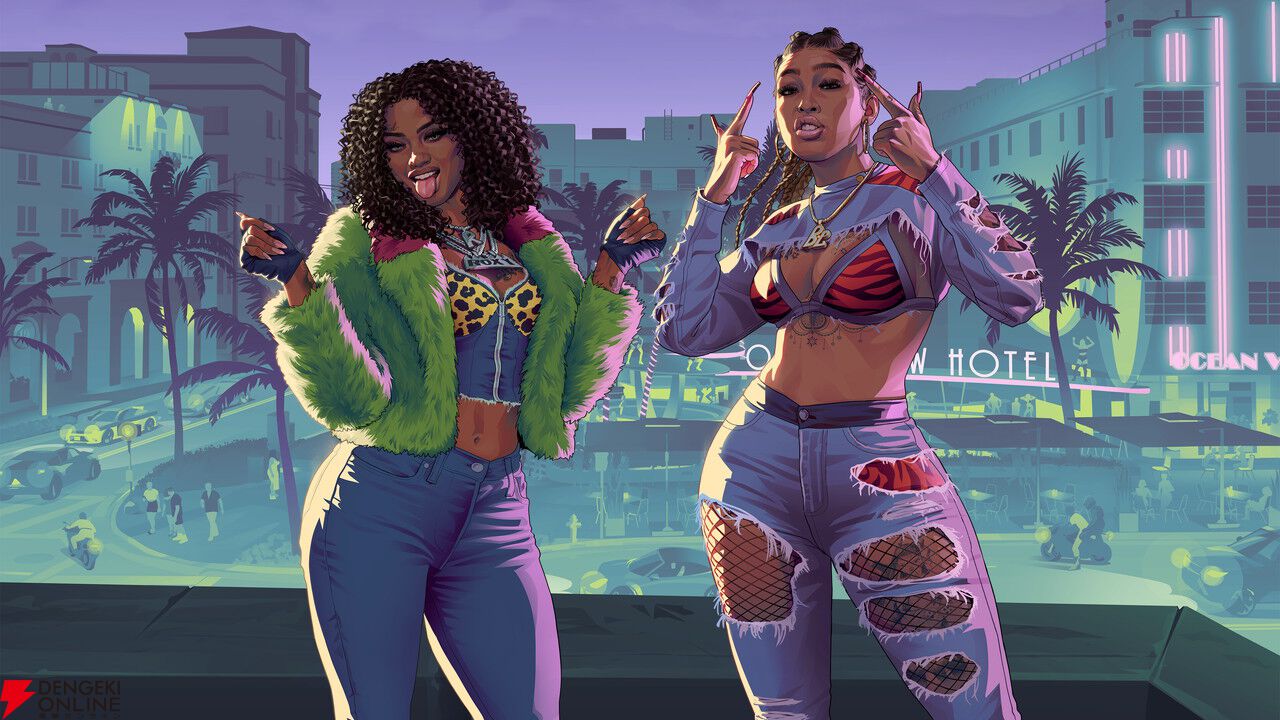 【GTA6】『グランド・セフト・オートVI』トレーラー第2弾や主要登場人物、バイスシティ周辺の情報が一挙公開