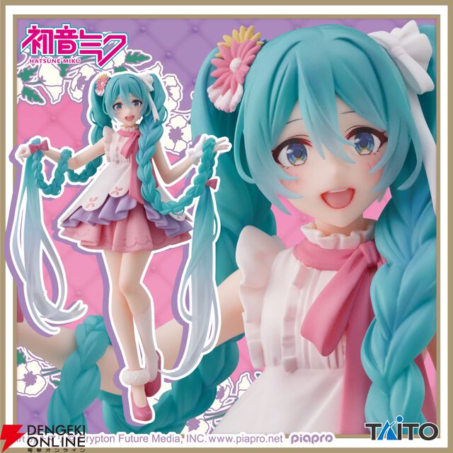 【初音ミク】Wonderlandフィギュア“ラプンツェル”が再登場。ツインテールで再現された長髪に注目