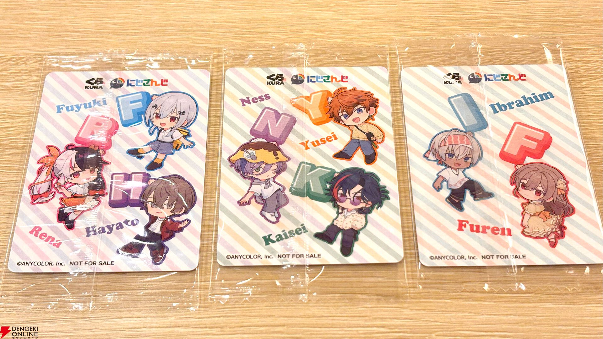 本日5/16から】『にじさんじ』×くら寿司コラボ開催。コラボメニューの