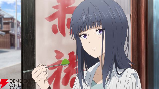 アニメ『ざつ旅』7話の旅先は三重県伊勢市。りりと一緒に伊勢神宮で英気を養い、グルメも満喫して…
