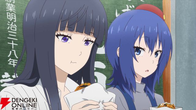 アニメ『ざつ旅』7話の旅先は三重県伊勢市。りりと一緒に伊勢神宮で英気を養い、グルメも満喫して…