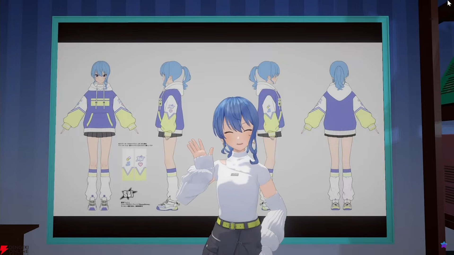 【ホロライブ】星街すいせいさんが休暇を終えて『VRChat』で復帰配信。3D新衣装をお披露目しつつ、自ら作詞作曲の『綺麗事』MVもリリース！